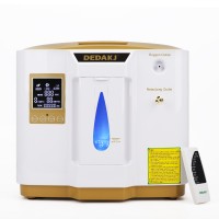 DE-1LW Golden Home Oxygen Concentrator Lightweight Oxygen Generator Output 1L-7L Nebulizer Machine