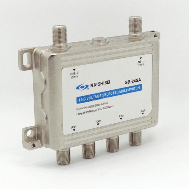 Seebest SB24SA Satellite Signal Splitter Satellite Splitter 2 Input 4