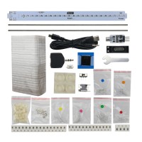 KS25 Sound Control VU Meter Crystal Audio Level Meter LED Music Spectrum DIY Kits VU Tower  