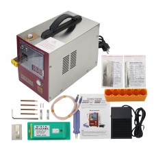 SUNKKO 737DH Mini Battery Spot Welder Welding Machine Induction Delay For 18650 Lithium Battery 220V