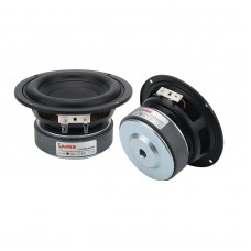 2PCS 4 Inch Subwoofer 4 Inch Woofer High Power Subwoofer Speaker Long Stroke 4Ω Round Speakers