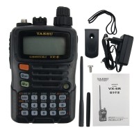 For YAESU VX-6R Dual Band Transceiver UHF VHF Radio IPX7 Mobile Walkie Talkie For Driving Outdoors