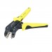 PARON 5 In 1 Wire Crimpers Engineering Ratchet Terminal Crimping Pliers Wire Striping Tool JX-D5S