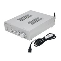 TPA3255 Bluetooth HiFi Power Amp 2.1 Channel Amplifier Bluetooth 5.0 Amplifier Assembled Silver