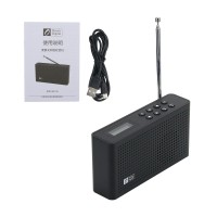 WR-26 Portable WiFi Internet Radio Bluetooth Speaker Radio FM/ DAB/DAB+/WiFi/UPnP/DLNA (Black)