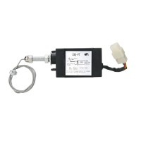 1pc XHQ-PT Diesel Generator Engine Stop Solenoid Valve Flameout Device DC 12V Power Off Pulling Type 