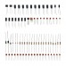 R60 Aviation Band Receiver Kit PLL Air Band Radio Unassembled High Sensitivity For Aircraft Tower