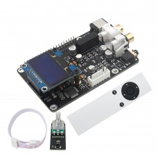 R38 Network Player Audio DAC Board ES9038Q2M For Raspberry Pi + OLED + Remote Controller No Shell