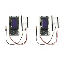 1 Pair LORA32 V2.0 433MHz ESP32 0.96" OLED WiFi Bluetooth Module Electronic Module Support SD Card