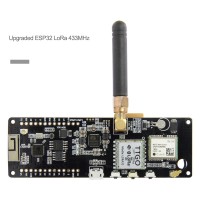 T-Beam V1.0 Upgraded ESP32 LoRa Board 433MHz Version WiFi Bluetooth Module GPS NEO-6M 18650 Holder