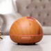 500ML Household Ultrasonic Woodgrain Aroma Diffuser Essential Oil Diffuser Intelligent Silent Air Humidifier