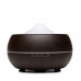 500ML Ultrasonic Aroma Diffuser Mini Humidifier Woodgrain Creative Air Humidifier Home Air Atomizer