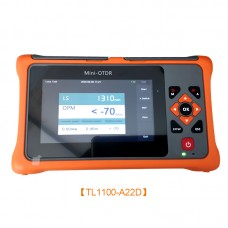 TL1100-A22D 1310/1550NM 22/20DB OTDR Tester Optical Time Domain Reflectometer OPM For Optic Fiber