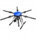 E616P 6 Axis Drone Folding Agricultural Drone Frame Assembled Wheelbase 1648MM With 16L Water Tank