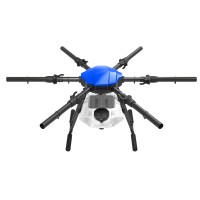 E616P 6 Axis Drone Folding Agricultural Drone Frame Assembled Wheelbase 1648MM With 16L Water Tank