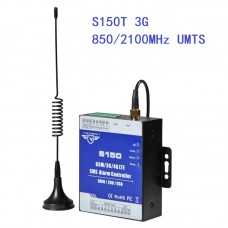 8-Channel SMS Alarm Controller SMS Relay Switch 8DIN 2DO USB S150 3G Version 850/2100MHz UMTS