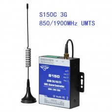 8-Channel SMS Alarm Controller SMS Relay Switch 8DIN 2DO USB S150 3G Version 850/1900MHz UMTS