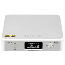 D50s USB DAC Dual ES9038 Bluetooth 5.0 DAC Audio Decoder For LDAC 32Bit 768KHz DSD512 Silver