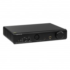 A90 Desktop Full Balanced Headphone Amplifier HiFi Headphone Amp 7600MWx2 Audio Preamplifier Black