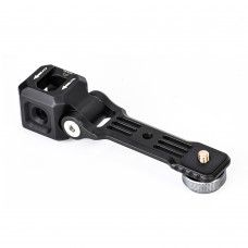 SUNWAYFOTO Triple Cold Shoe Bracket Mount CB-04 Perfect For Vlog Shooting Fit Video Light Microphone