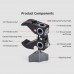 SUNWAYFOTO Super Clamp CC-02 Camera Clamp w/ 1/4" 3/8" Thread Range 14-43MM For Handrail Tripod