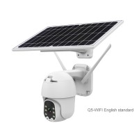 Outdoor Dome Camera PTZ Security Camera 2MP Solar Camera Wireless Security Camera Q5-WiFi Version