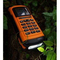 SHX-8800 Orange VHF UHF Walkie Talkie 5W Handheld Transceiver Bluetooth Write Frequency Desktop Charger