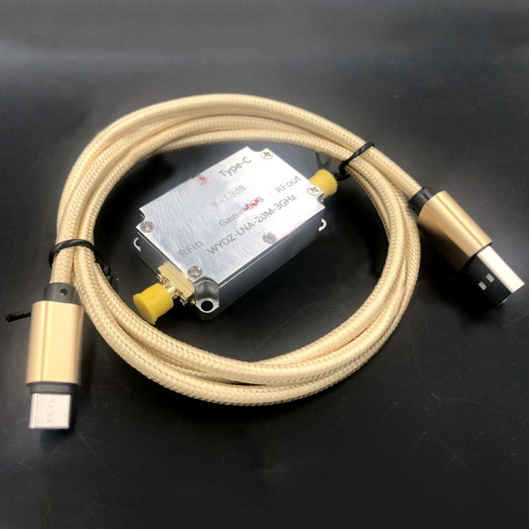 20M3GHz RF Amplifier LNA Low Noise Amplifier Noise Figure 1.3DB Gain