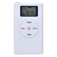 HRD-109 Portable Mini Radio DSP Digital Chip Stereo Radio FM Receiver 60-108MHz For Conference Venue