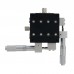 60*60mm XY Axis Manual Displacement Platform High Precision Sliding Table XY60-L-36±12.5    