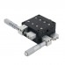 60*60mm XY Axis Manual Displacement Platform High Precision Sliding Table XY60-L-36±12.5    