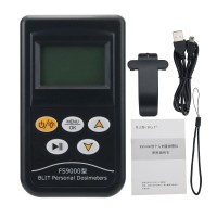 Nuclear Radiation Detector Radiation Dosimeter Detector Chinese English Menu FS9000 Battery Type