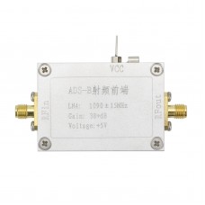 RF Power Amplifier 1090MHz 38dB Lower Noise Amplifier for ADS-B RF Front-End 