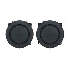 2PC 4Inch 120MM Bass Radiator Passive Radiator Speaker Brushed Aluminum Auxiliary Bass Vibration Membrane For Woofer DIY