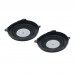 2PC 4Inch 120MM Bass Radiator Passive Radiator Speaker Brushed Aluminum Auxiliary Bass Vibration Membrane For Woofer DIY