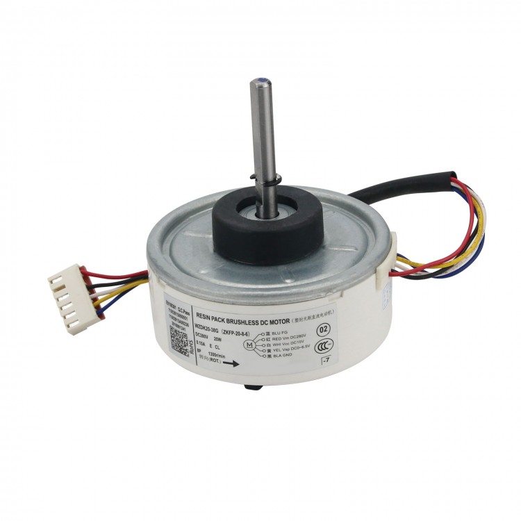 Fan inverter. Мотор внутреннего блока кондиционера wzdk20-38g. WF 8012324g (белый) Inverter Motor.