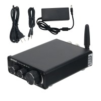 TPA3116 Amplifier Bluetooth 5.0 Mini Stereo Amplifier Bluetooth Power Amp 50WX2 With Power Adapter