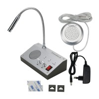 2-Way Window Intercom Counter Intercom Speaker System For Banks Offices Hospitals Stores