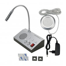 2-Way Window Intercom Counter Intercom Speaker System For Banks Offices Hospitals Stores