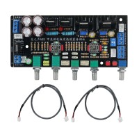 A3S HiFi Preamp Tone Control Board 5 Knobs Top Version OPA2107 + 2107 Patch For DIY Applications