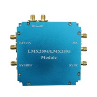 LMX2595 Module Frequency Synthesizer Development Board w/ Case PLL 10M-20GHz Microwave Signal Source 