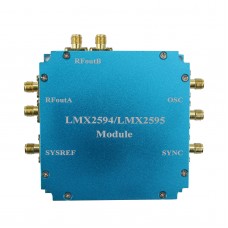 LMX2595 Module Frequency Synthesizer Development Board w/ Case PLL 10M-20GHz Microwave Signal Source 