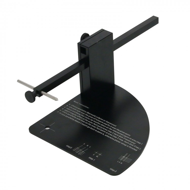 Vinyl LP Turntable Alignment Protractor Tool For Turntable Phono Record