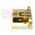 JPC-65 Telegraph Key Morse Key Automatic Dual Paddle Key Copper For CW Amateur Radio Walkie Talkie