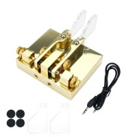 JPC-65 Telegraph Key Morse Key Automatic Dual Paddle Key Copper For CW Amateur Radio Walkie Talkie