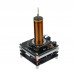 DIY Mini Tesla Coil Music 3.5MM Audio Input Support Cellphone Play Music 24V Fan Quiet Operation