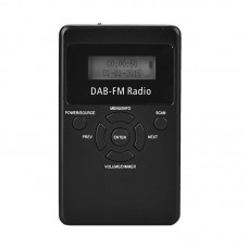 HRD-101 Portable Mini DAB Radio FM Radio DAB Digital Audio Broadcasting Digital Pocket Radio