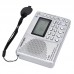 K-607 Desktop Radio Full Band Radio Recorder MP3 Player Portable Digital Radio AM FM SW For TF Card