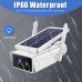 T13-2 WiFi Solar Camera 2MP Waterproof Outdoor Security Camera Wireless Farm Surveillance Camera