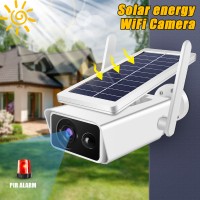 T13-2 WiFi Solar Camera 2MP Waterproof Outdoor Security Camera Wireless Farm Surveillance Camera